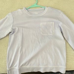 Purple Athleta girl long sleeve teen